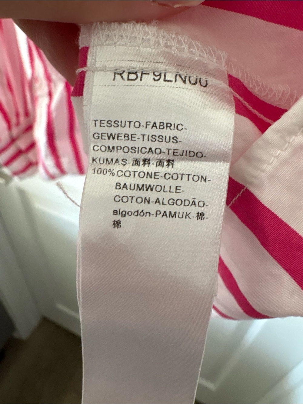 Robert Friedman Pink & White Striped Tiered Peplum Blouse Size M - Picture 4 of 6